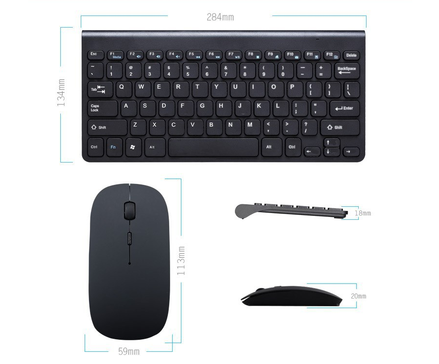 Wireless Mouse And Keyboard Set
